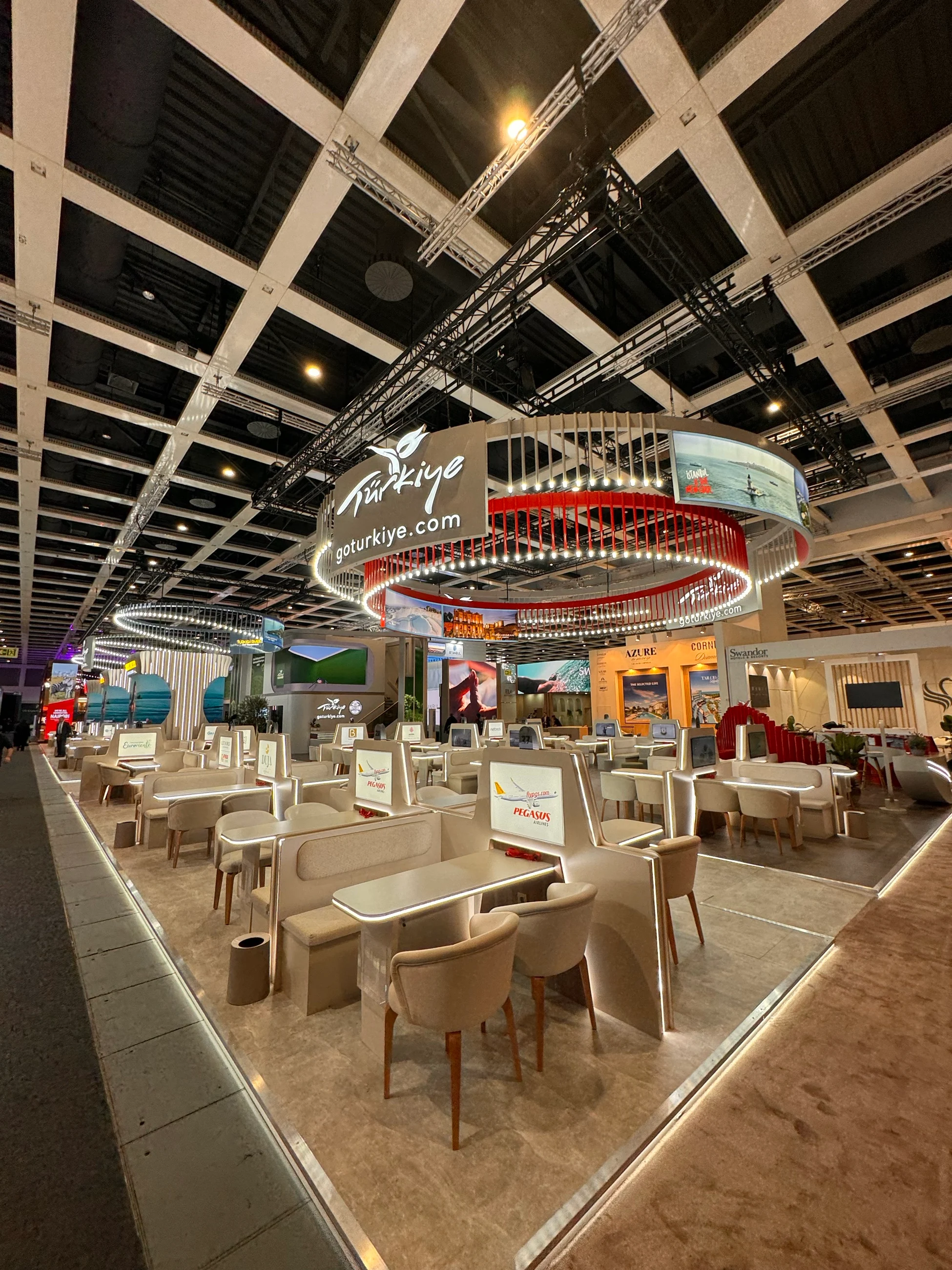 GoTürkiye — ITB 2025 stand tasarımı