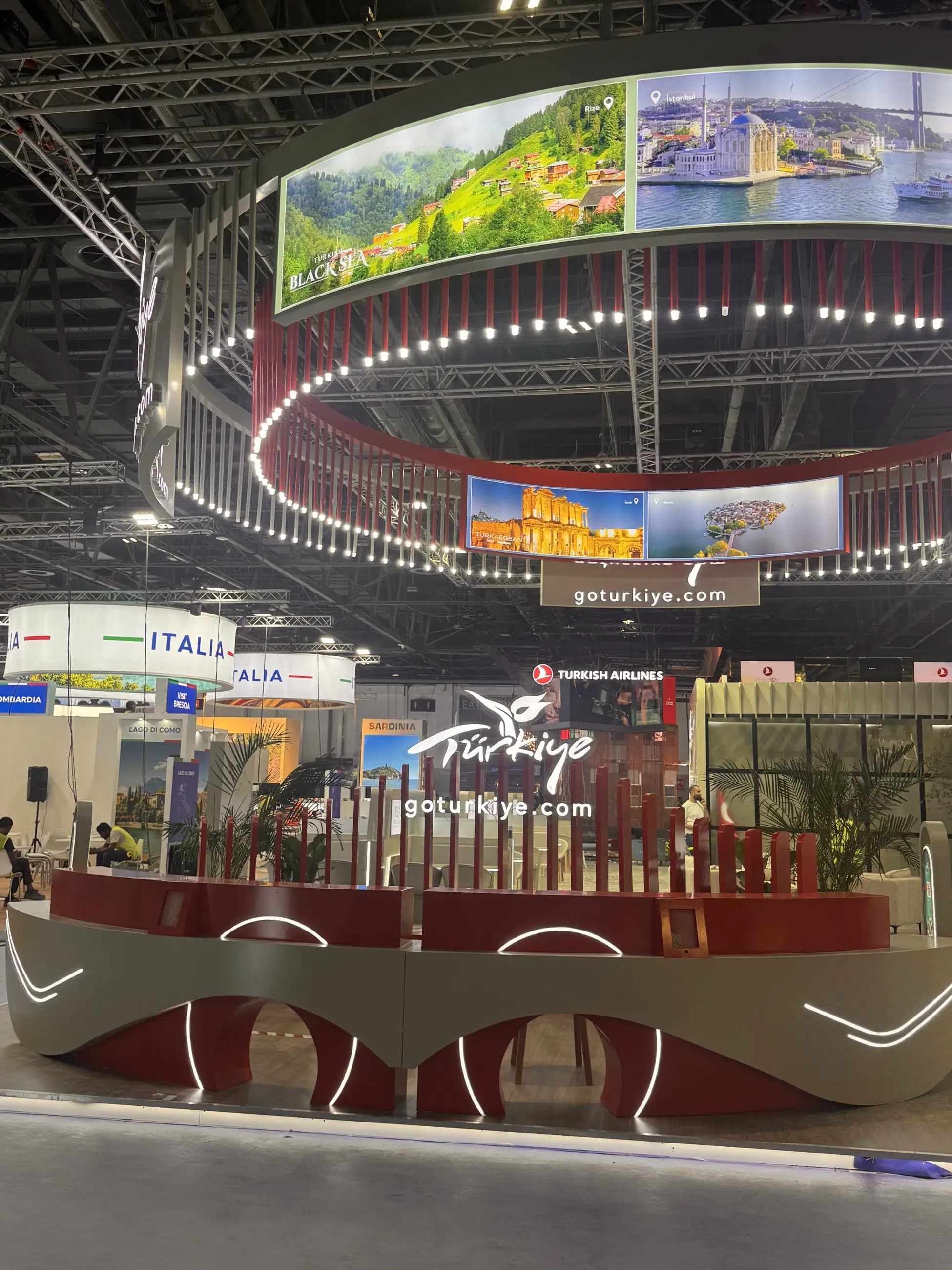 GoTürkiye — ATM 2025 stand tasarımı
