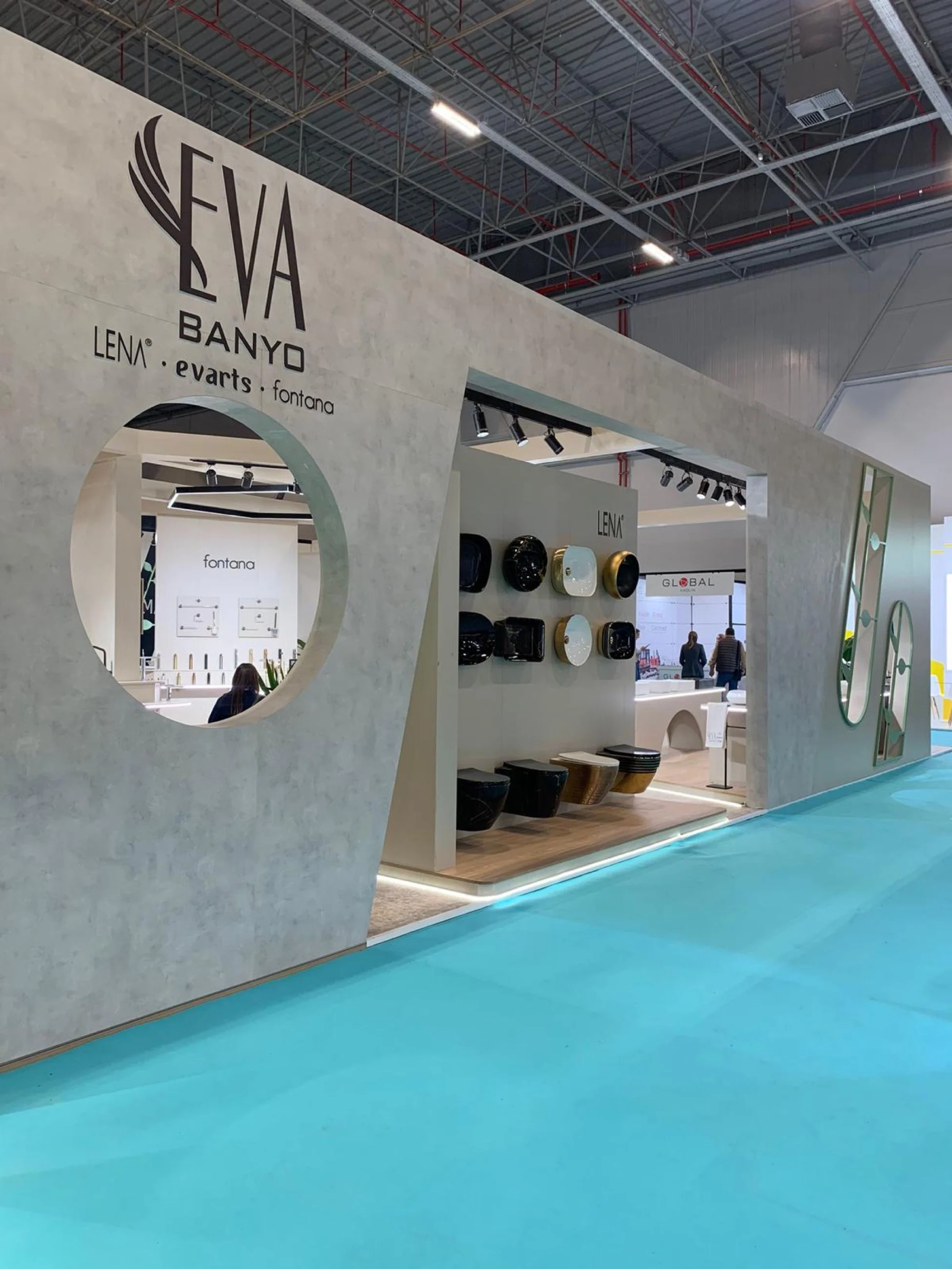 Eva Banyo — UNICERA 2024 stand tasarımı