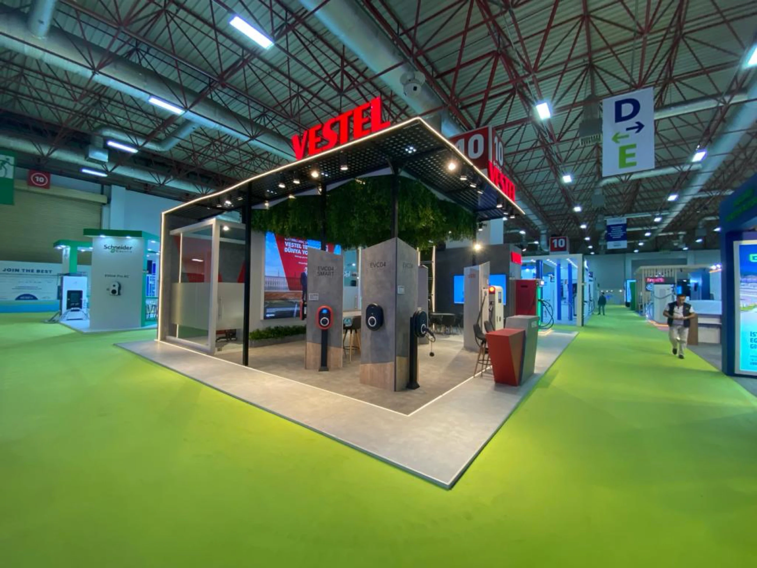 Vestel EV Charge — EV Charge Show 2023 stand tasarımı