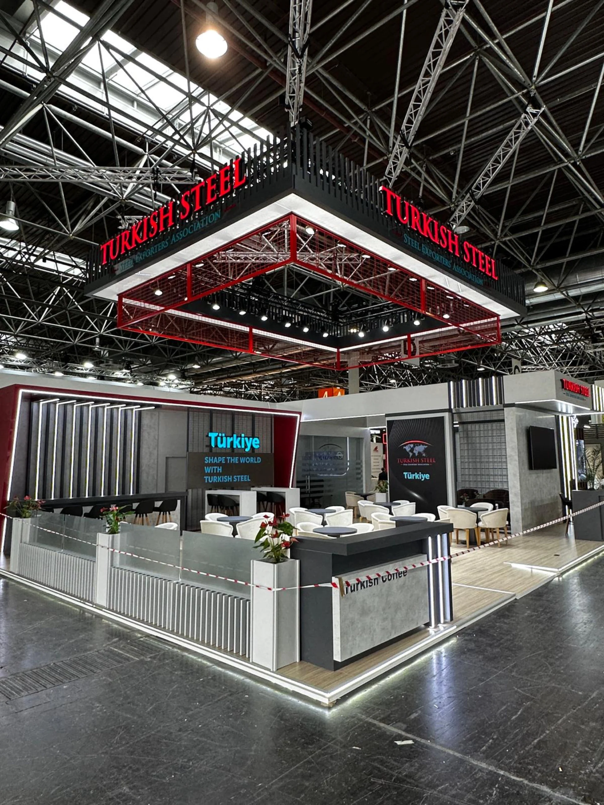 Turkish Steel — Wire & Tube 2026 stand tasarımı