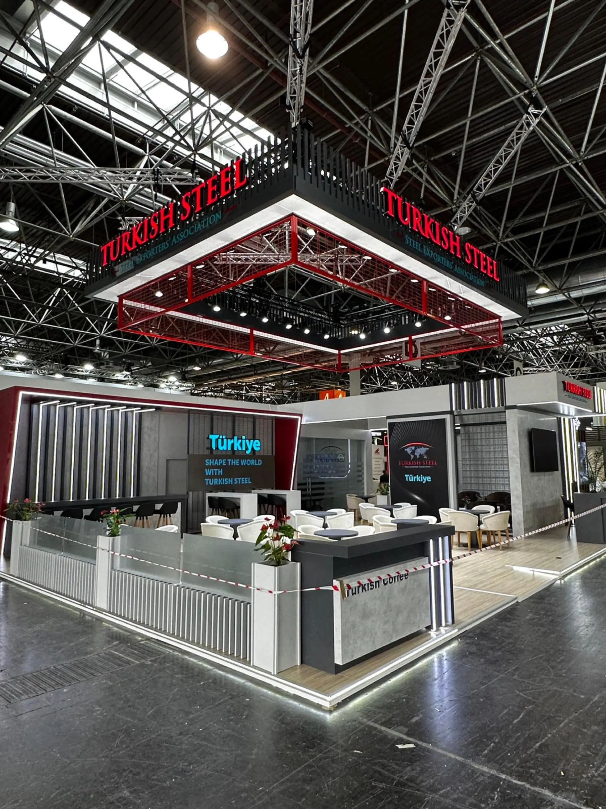 Turkish Steel — Wire & Tube 2026 stand tasarımı