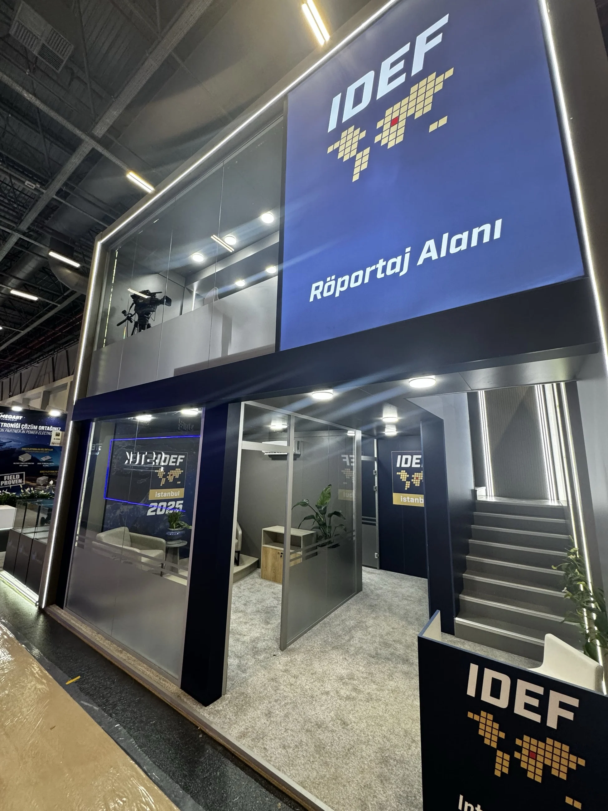 Savunma Sanayii Vakfı — IDEF 2025 stand tasarımı