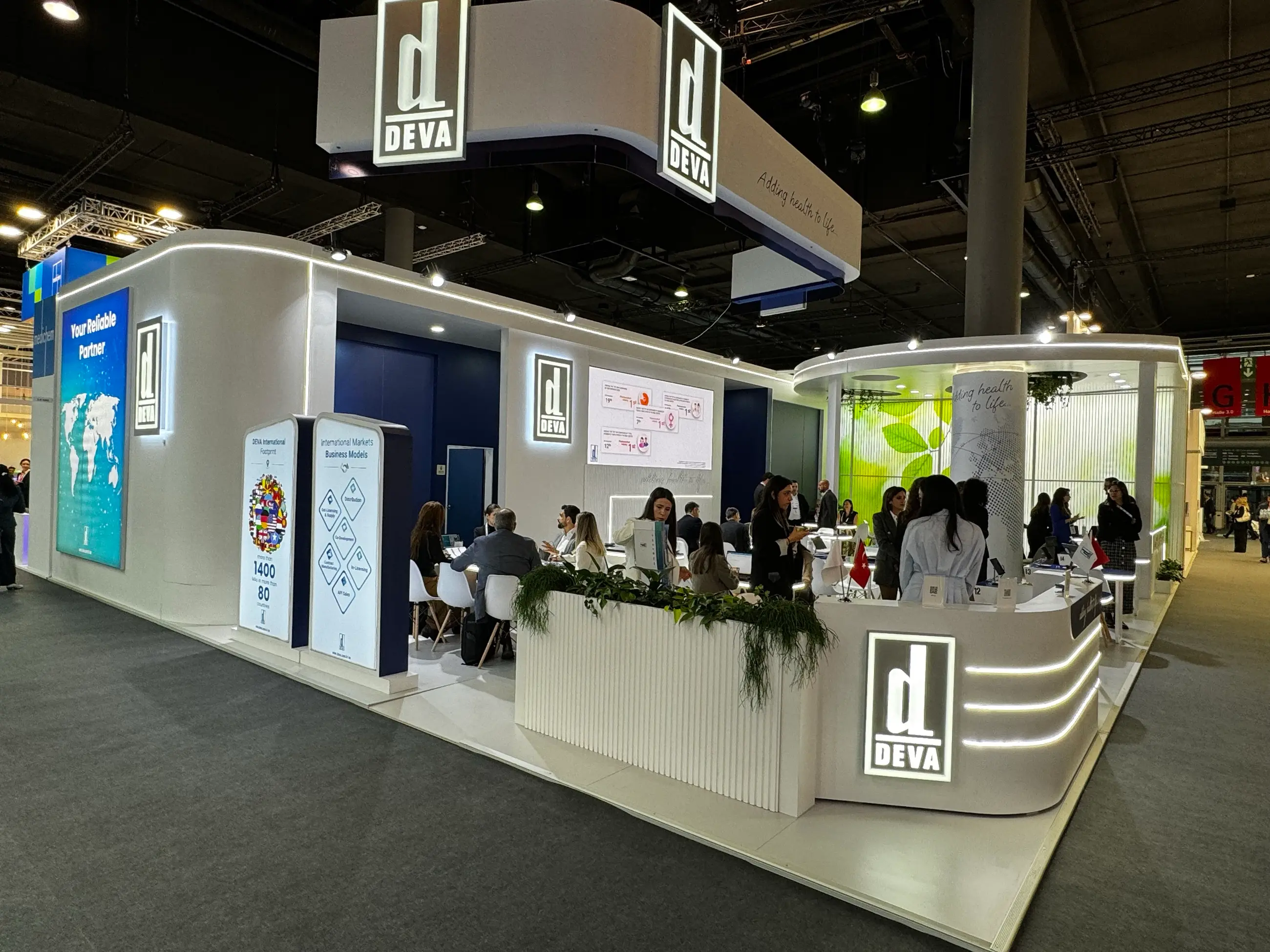 DEVA — CPHI 2025 stand tasarımı