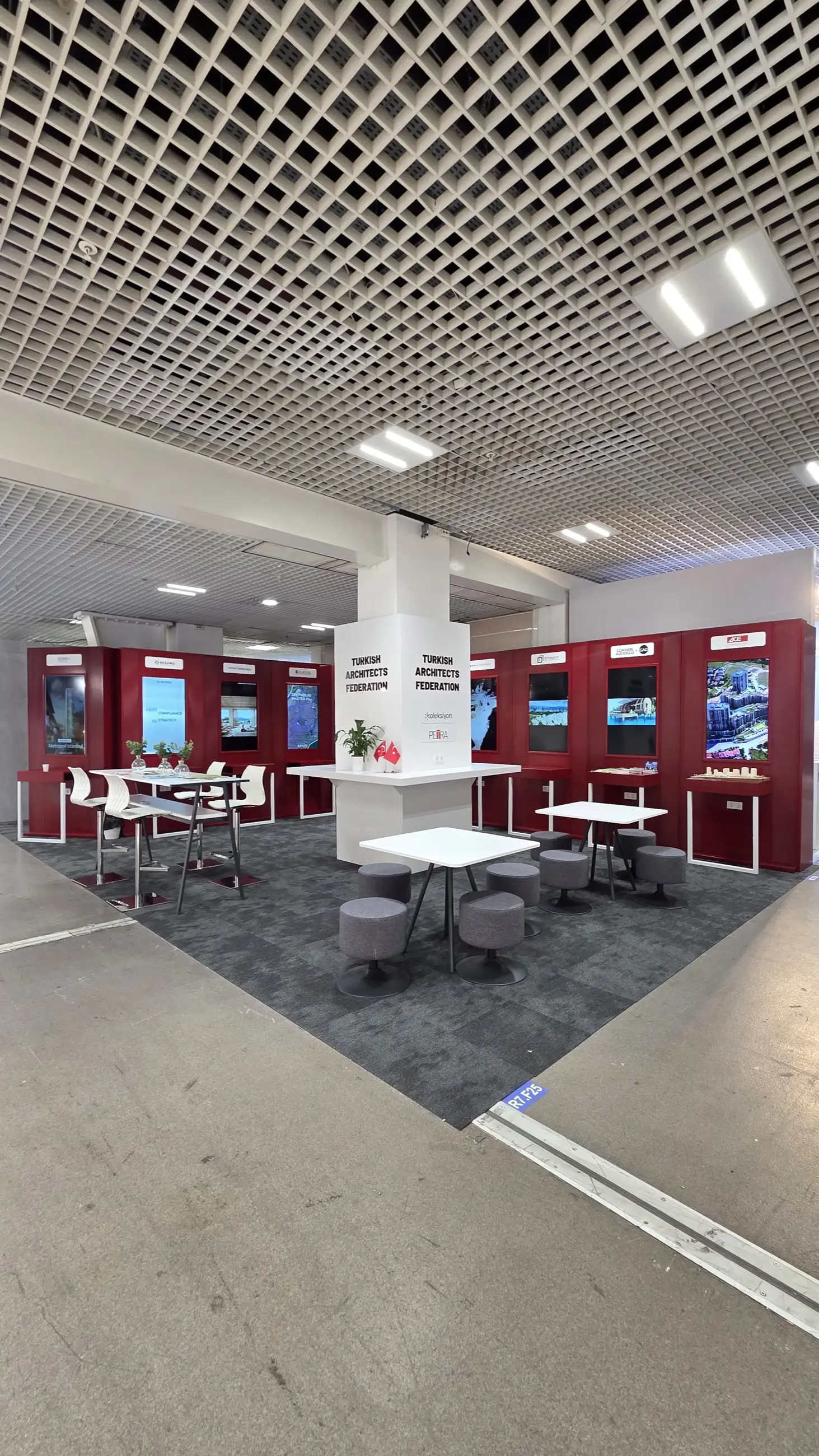 Türk Serbest Mimarlar Derneği — MIPIM 2026 stand tasarımı